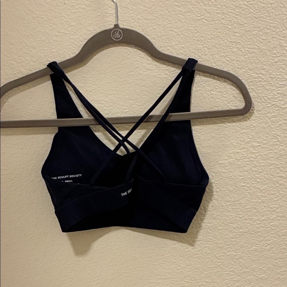 Elegant Navy Women's set for workout - Picture 4 of 9